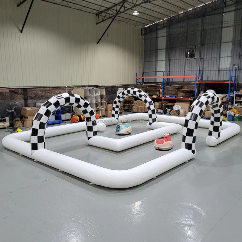 Sports Equipment And Facilities - Customized PVC Inflatable Bumper Car Race