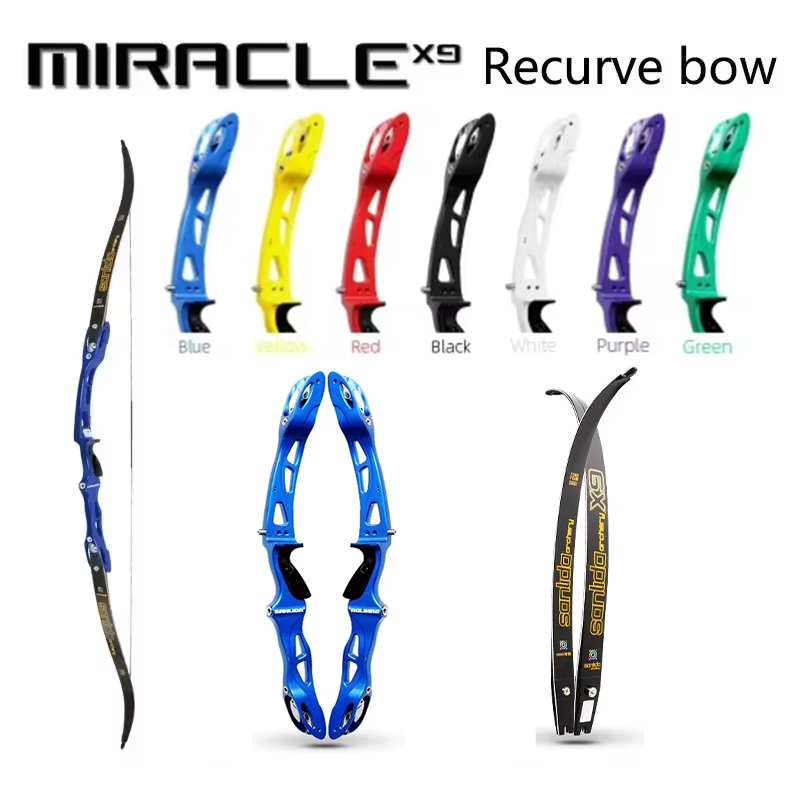 Archery Target Face - Sanlida Miracle X9 Recurve Bow 25inch