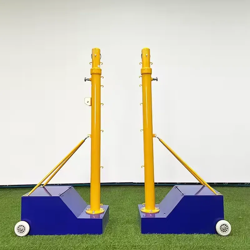 Sports Equipment And Facilities - High Quality Movable Adjustable Volleyball Pole