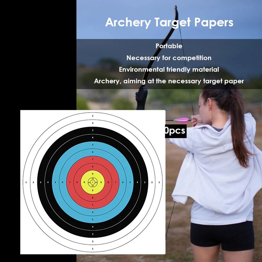 Archery Shooting Accessories 1 - Archery Target Face recension och pris