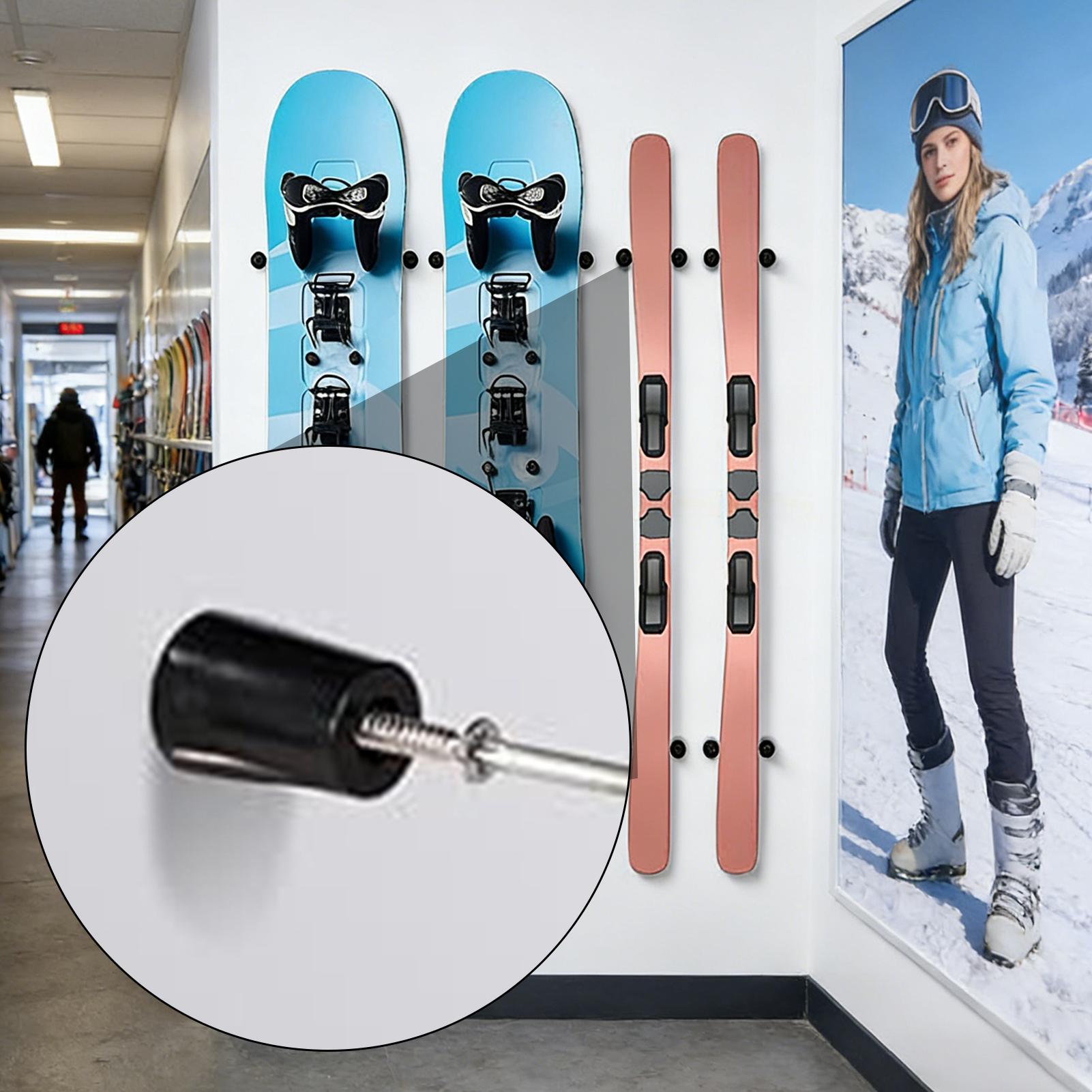Ski Wall Rack Vertical Snowboa - Sports Equipment Store recension och pris