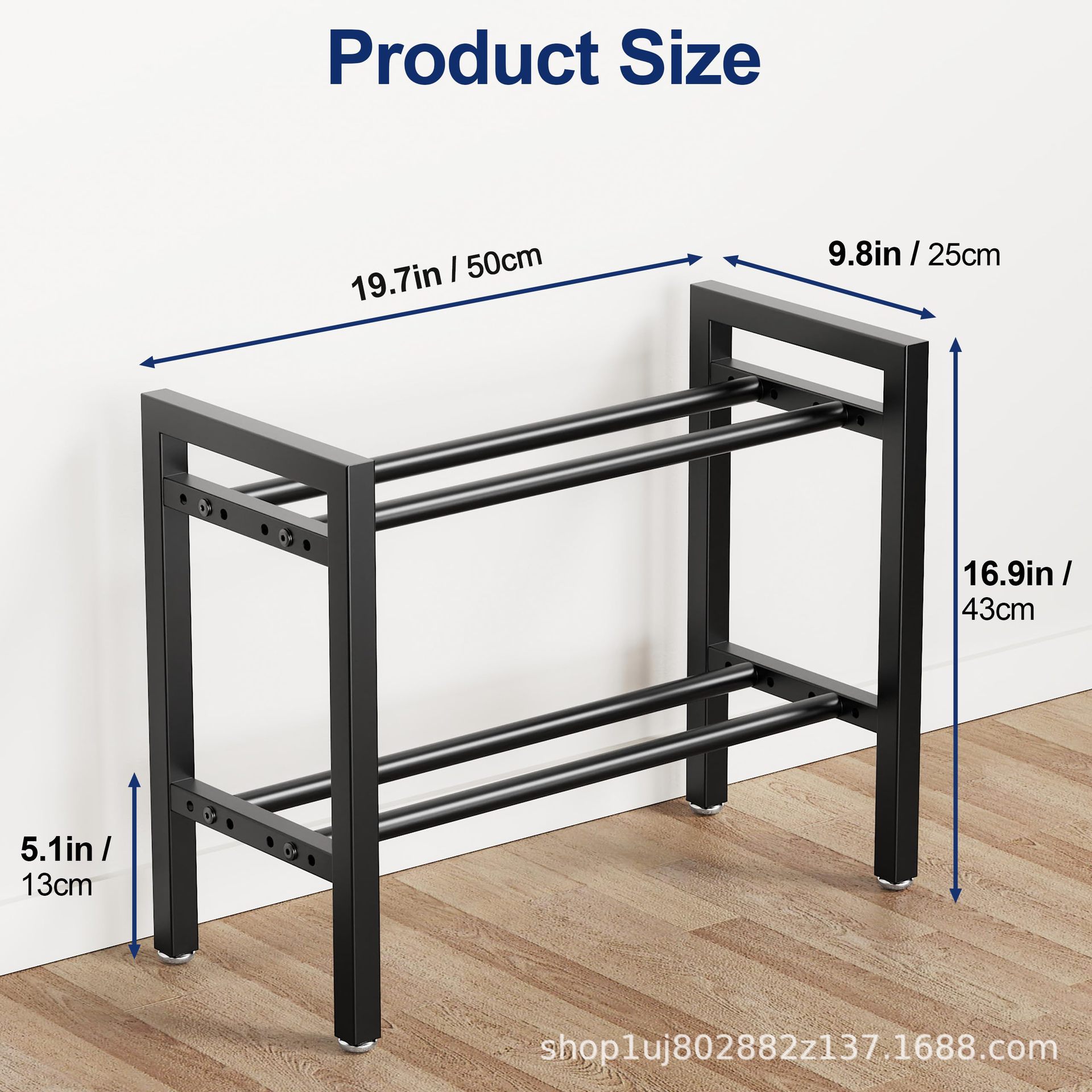 Adjustable Metal Dumbbell Rack - Sports Equipment Trolley recension och pris