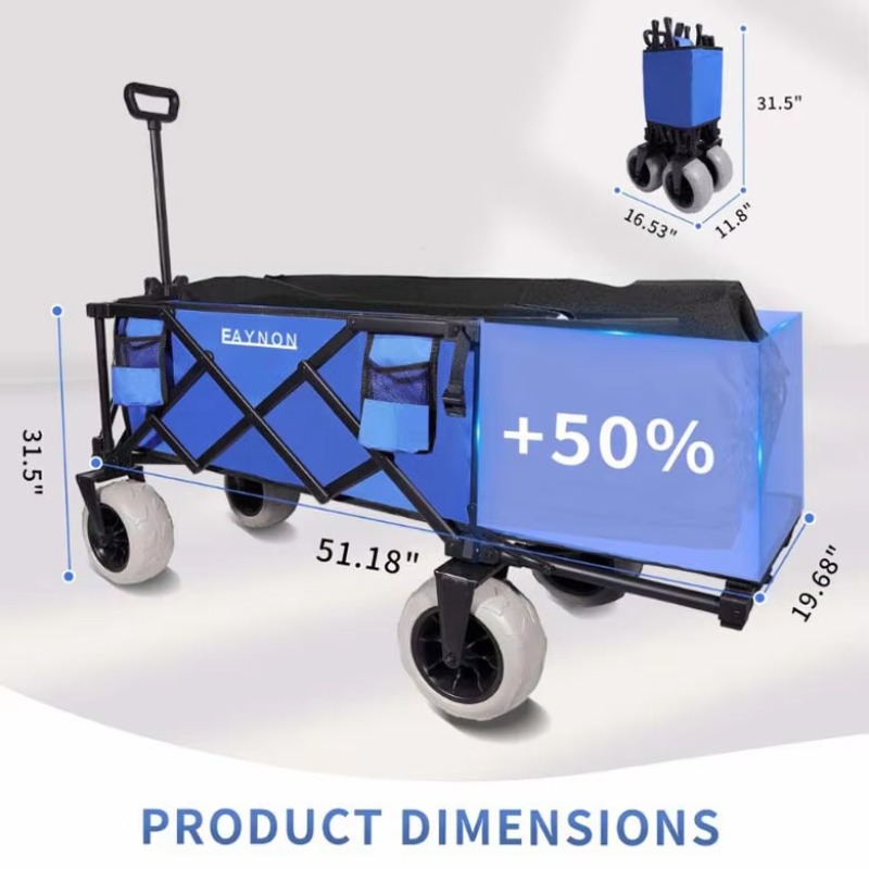 YTUIN OEM Extended Large Sport - Sports Equipment Trolley recension och pris