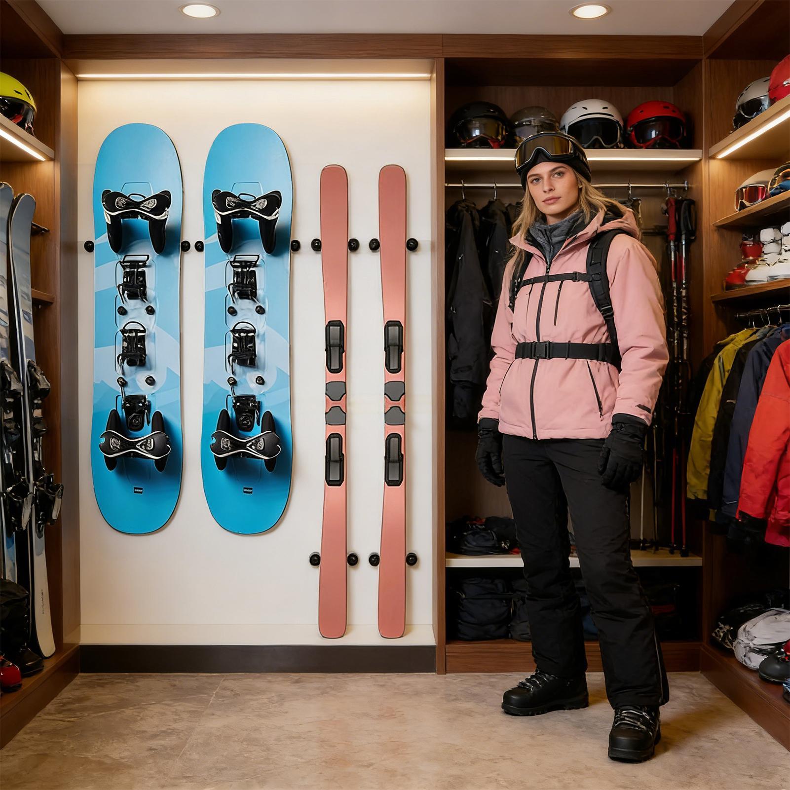 Ski Holders For Wall Vertical  - Sports Equipment Store recension och pris