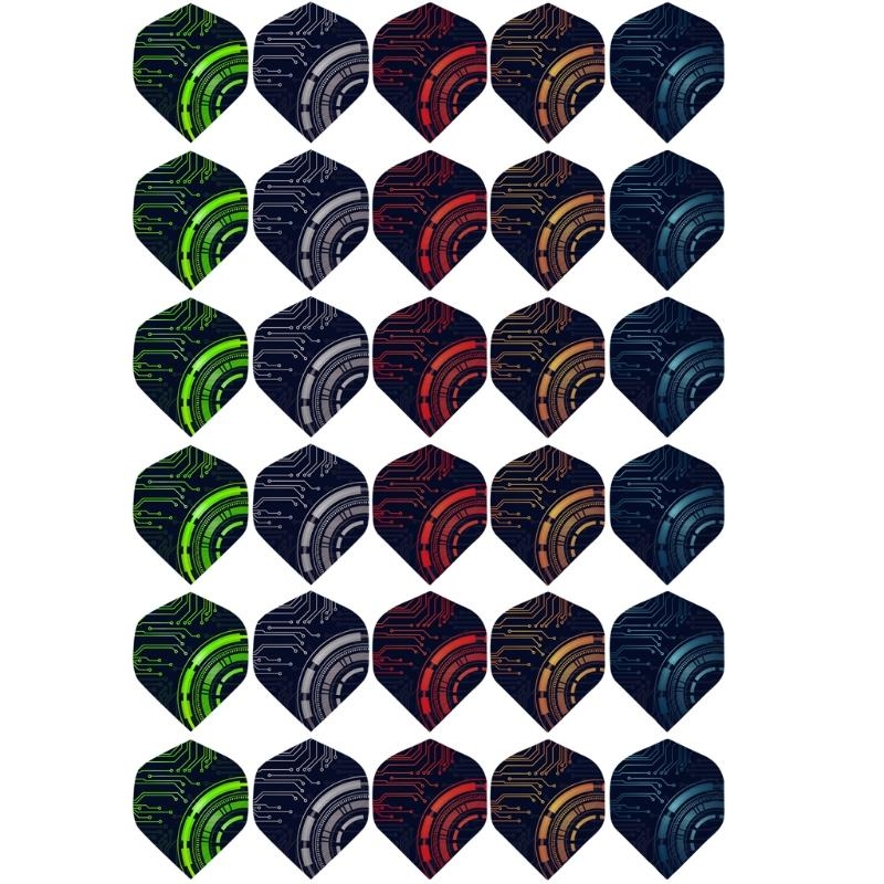 30Pcs/Pack Tail Wing Flight Ou - Sports Equipment In Flight recension och pris