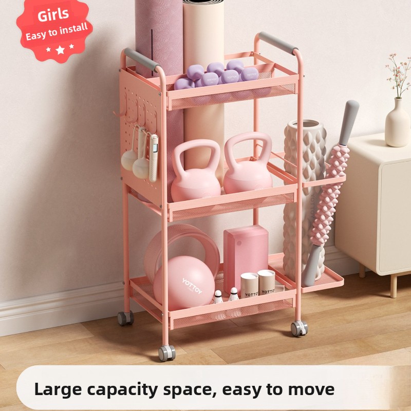Minimalist Iron Storage Rack M - Sports Equipment Trolley recension och pris
