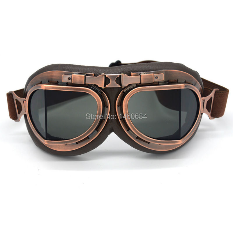 Retro Motorcycle Pilot Goggles - Sports Equipment In Flight recension och pris