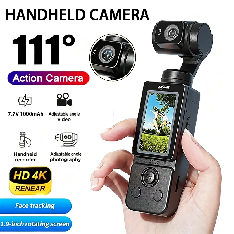 H877 4K Handheld Gimbal Camera - Xin Sports Equipment recension och pris
